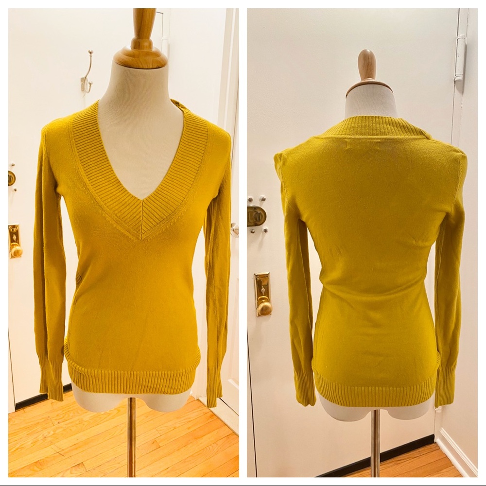 Express Design Studio V-Neck Sweater